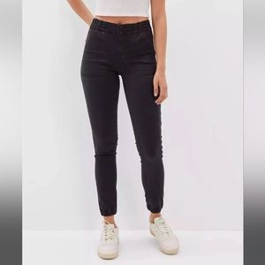 NWT American Eagle Jogger Jeggings, Black, Size 8